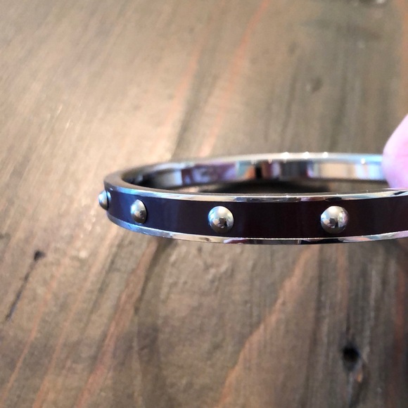 Coach Jewelry - Coach Silver & Purple Bangle Coach Jewelry - Coach Silver & Purple Bangle
